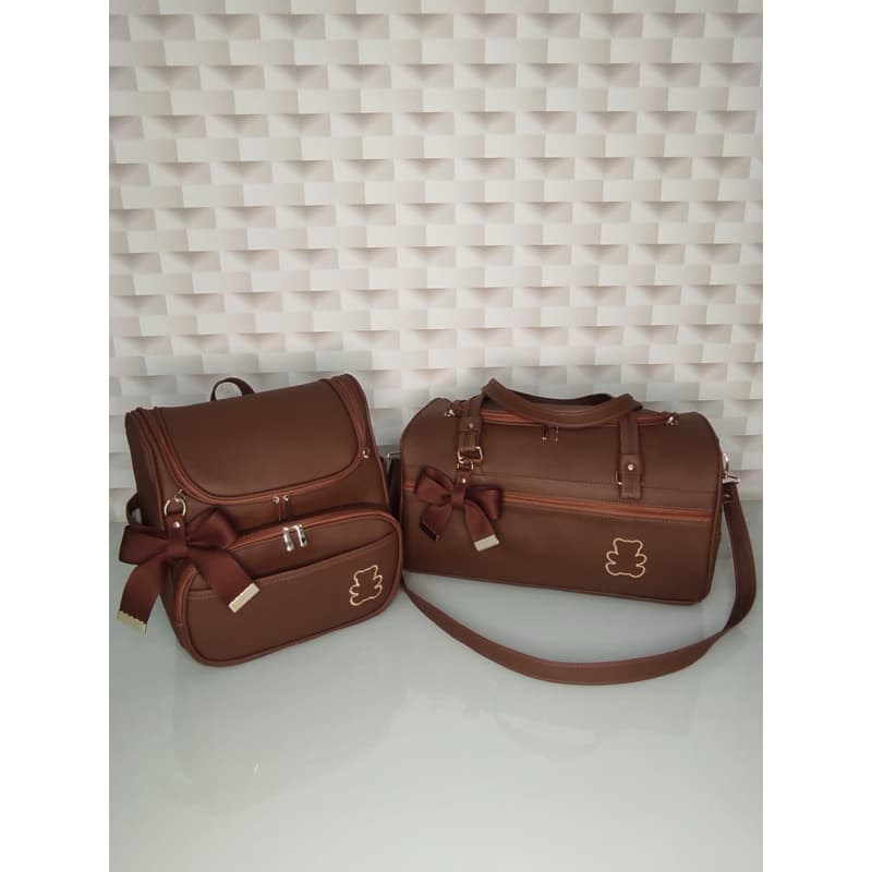 Mochila maternidade 2em1 + mala King personalizado