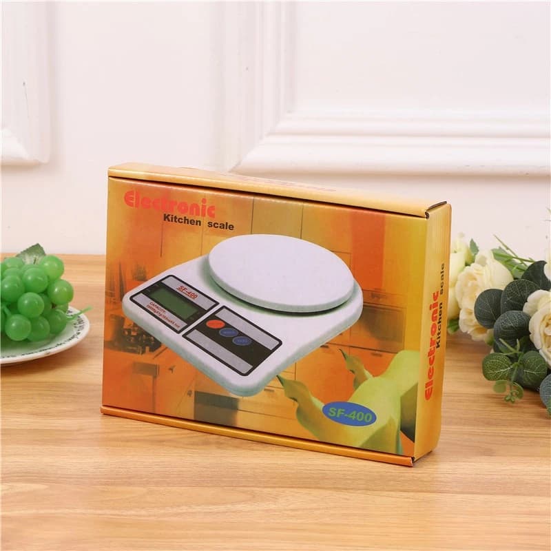 Balança de cozinha, precisão até 10 kg, balança nutricional digital SF-400