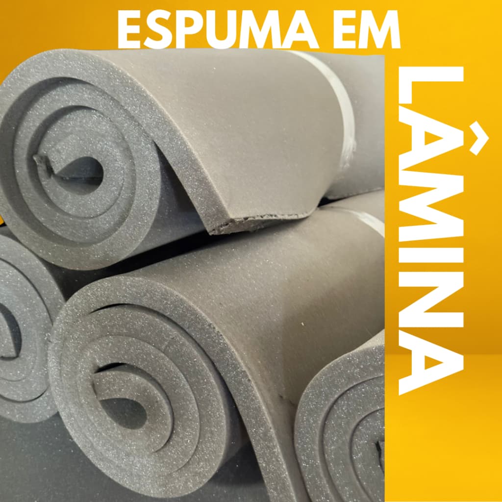 Lâmina 100% de  Espumas D28 100x190 Multiuso com Qualidade Confortável Serve para Móveis Almofada Colchão Decoração