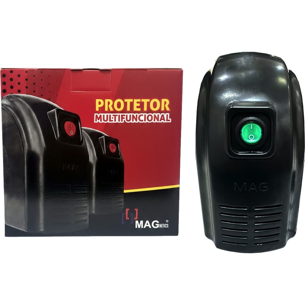 Protetor Eletrônico Magnetics Para Pc/ Tv/games 110v - 330va Mag Lux