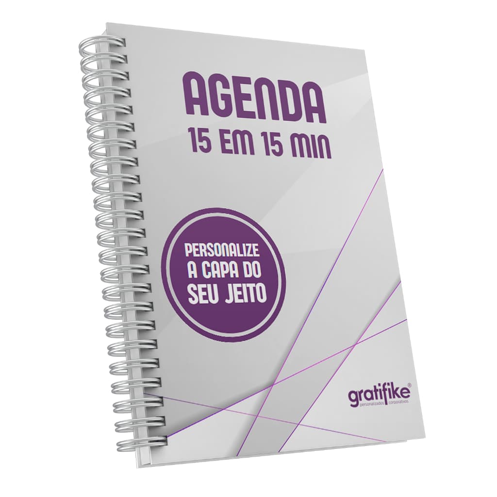 Agenda Personalizada Horários 15 em 15 minutos
