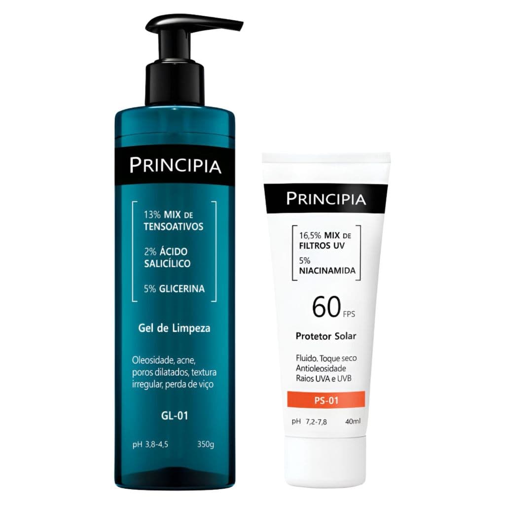 GEL de limpeza 2% ácido salicilico + 5% glicerina com 240g espuma cremosa facial hidratação dermachem