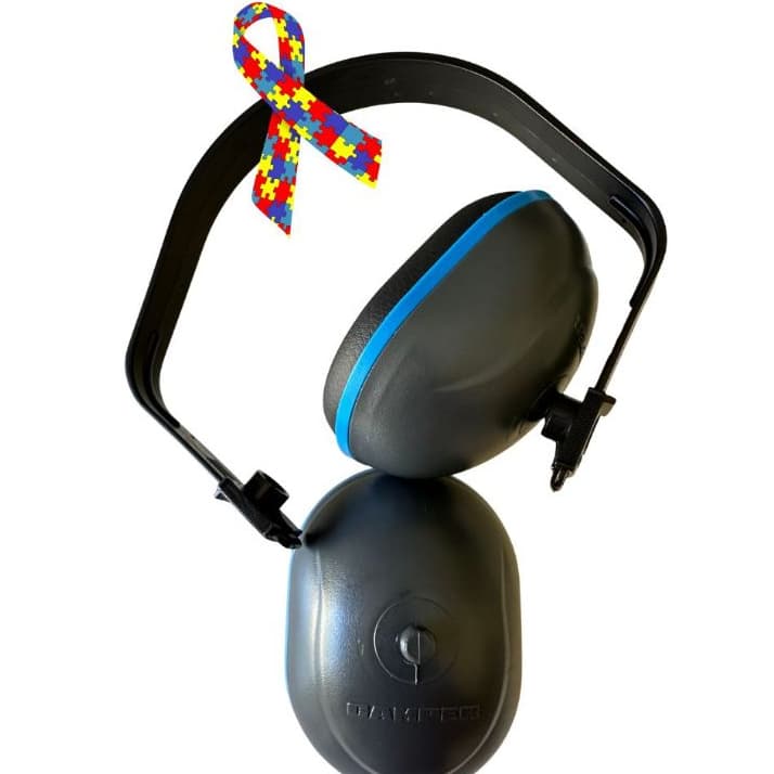 Abafador Para Autismo De Ruídos Protetor Auricular 18DB Camper C-200 Auditivo Ouvido, Obra Autismo