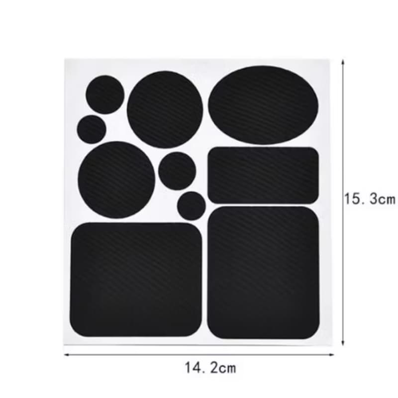 Patch De Reparo De Tactel Para Jaquetas , Fita De Nylon Auto-Adesivo , Tecido Preto De Forma Redonda E Oval