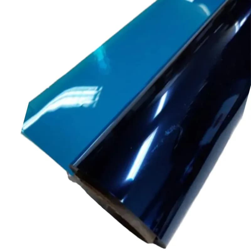 pelicula controle solar insulfilm azul natural g35 poliester  75cmx5metros