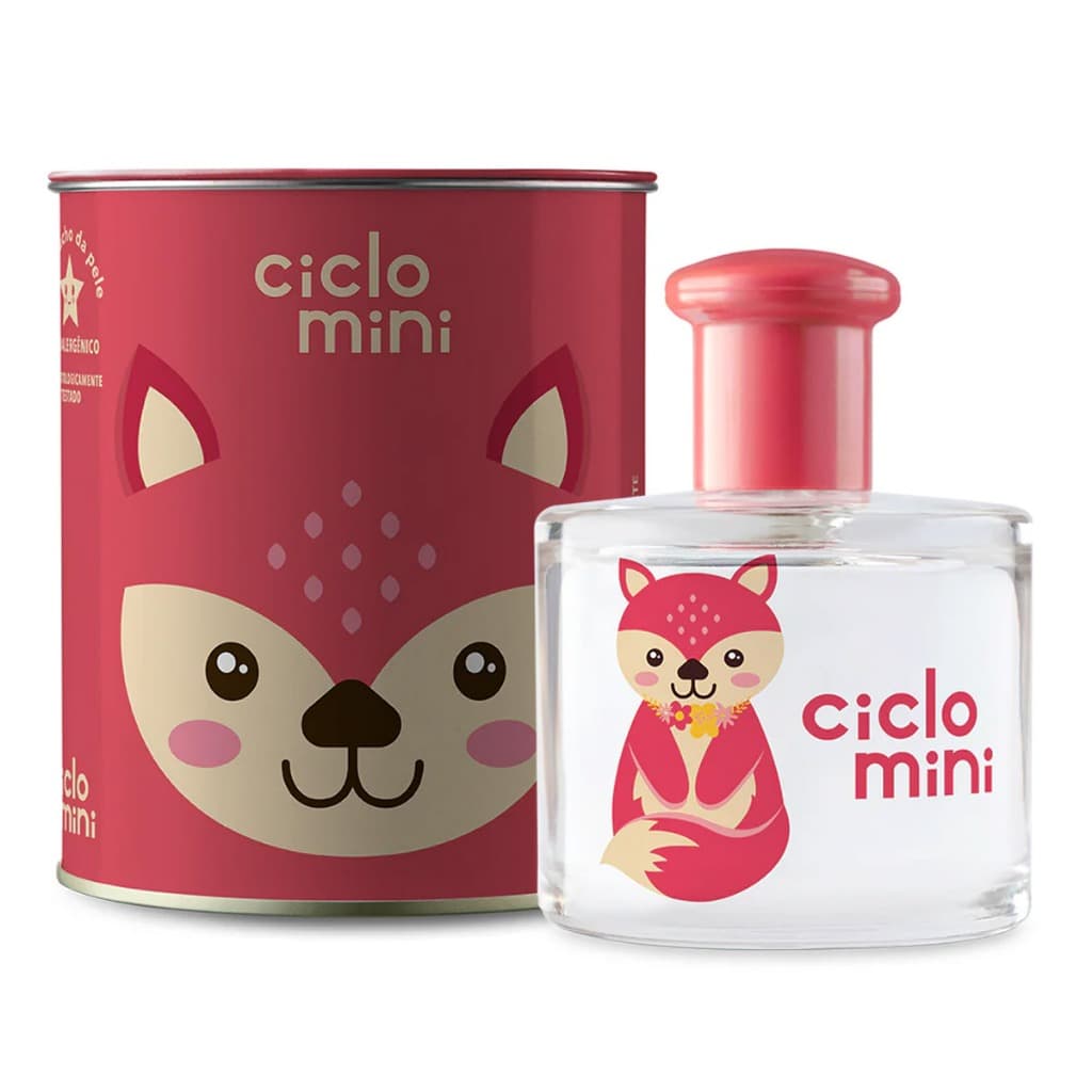 Raposete Mini Deo Colônia Ciclo Cosméticos - Lata
