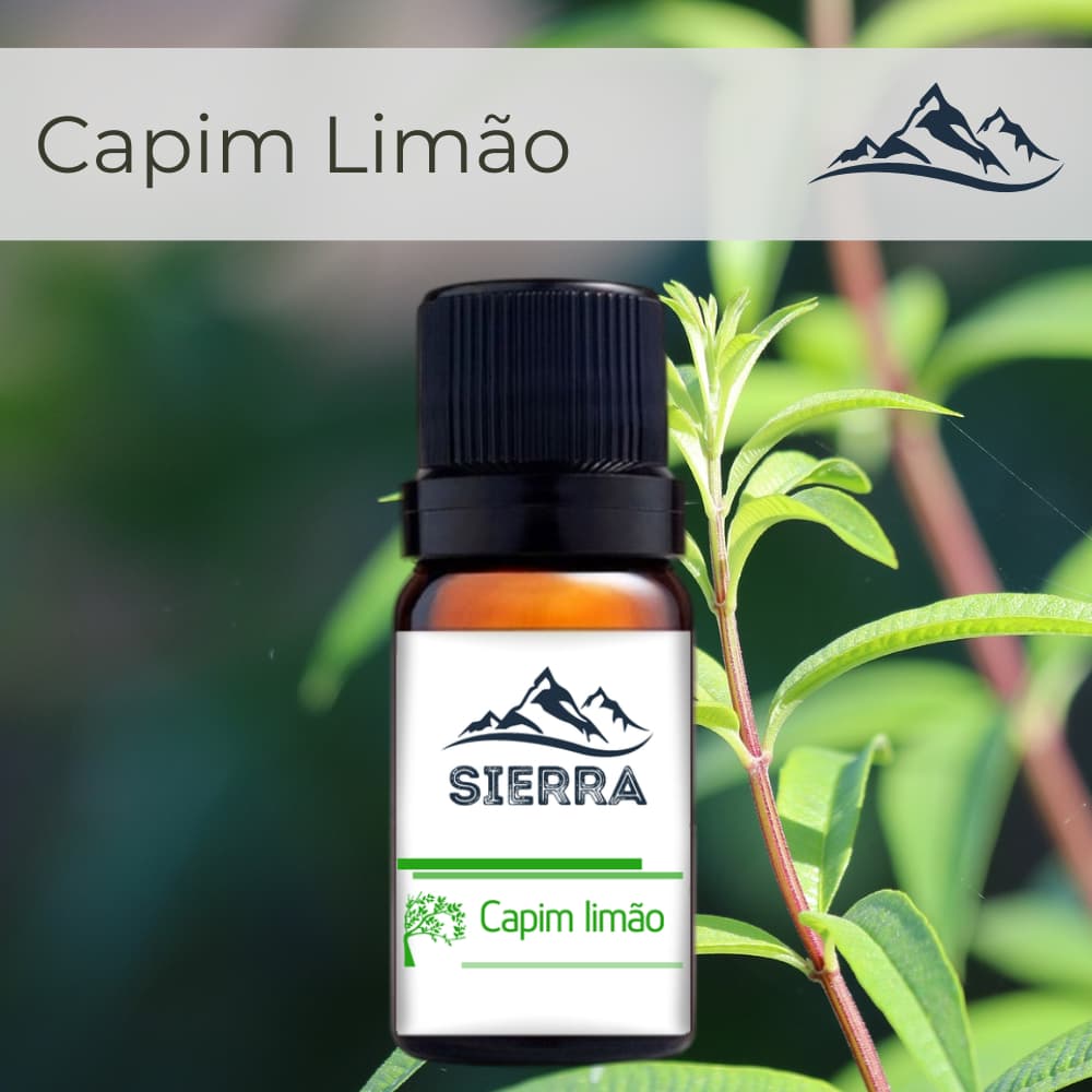 Essência de Capim Limão Hidrossolúvel para Difusor Aromatizador Umidificador de Ar Aroma 10ml