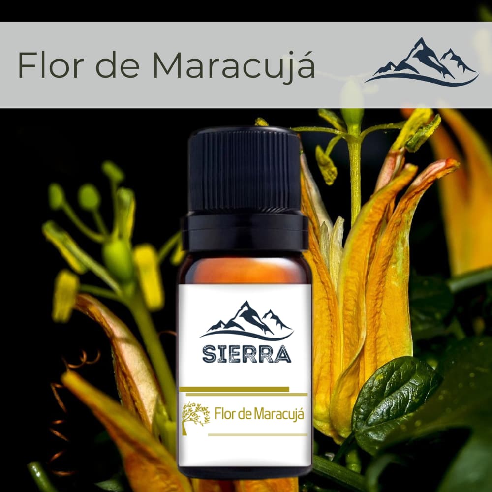 Essência de Flor de Maracujá para Difusor Aromatizador Umidificador de Ar Aroma Hidrossolúvel 10ml