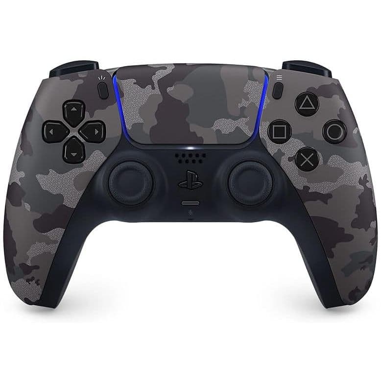 Controle Ps5 Camuflado Original Dualsense Joystick Sem Fio Sony Playstation Cfi-zct1w Gray