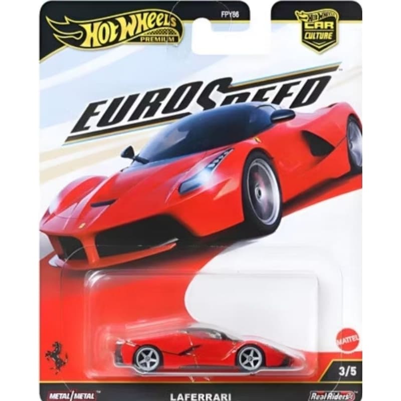 Carrinho Hotwheels LAFERRARI EURO SPEED