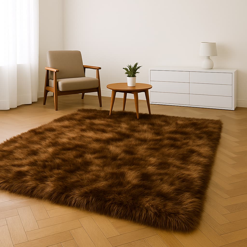 Tapete Felpudo 40mm Para Sala E Quarto 1.00 x 1.50 /  2.00 x 0.60 / 1.00 x 0.60 / 60 x 40 - CORES