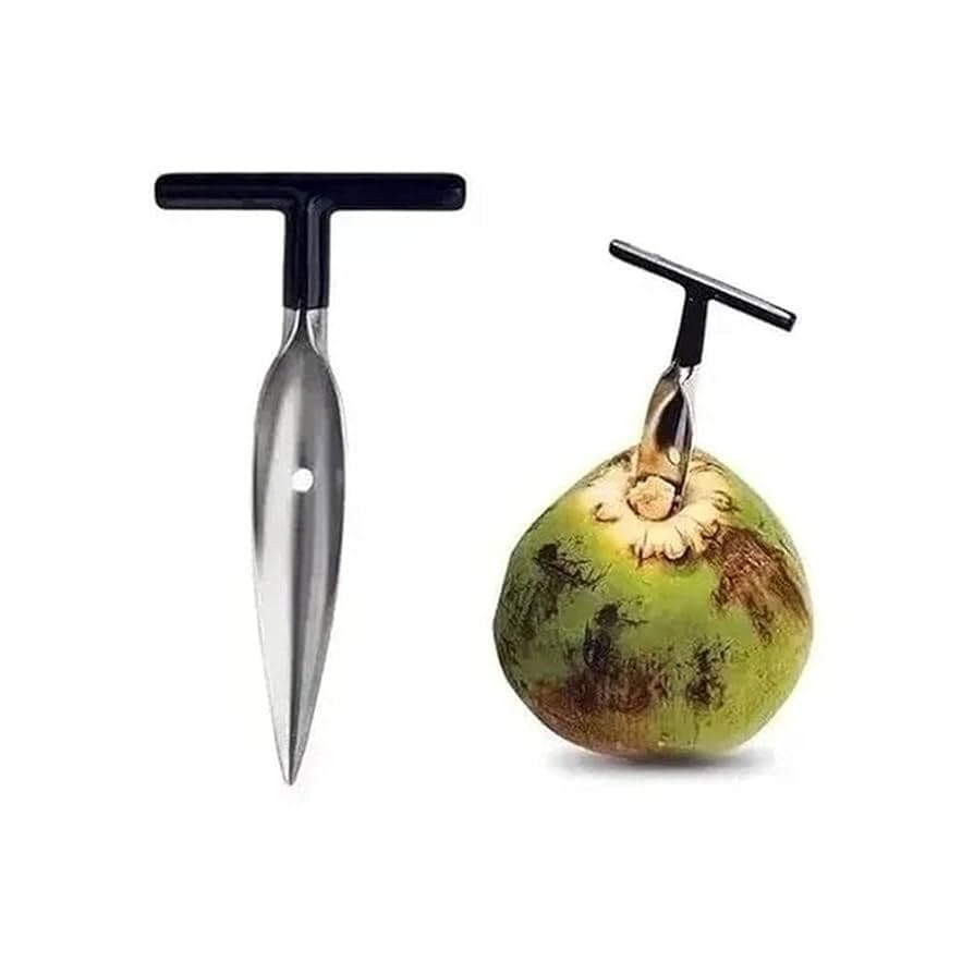 Perfurador De Coco Furador Manual Abridor Inox Profissional