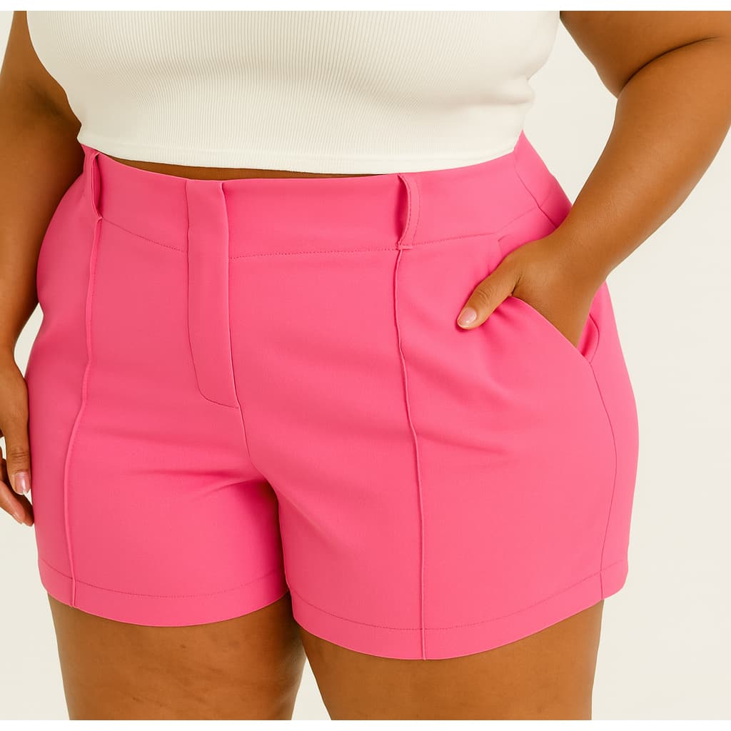 SHORT ALFAIATARIA  PREMIUM TAMANHO M COSTURA REFORSADO