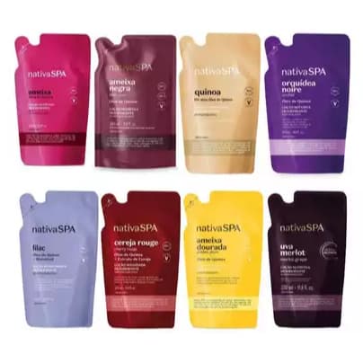 Refil Loção  Desodorante Corporal Nativa Spa  350ml