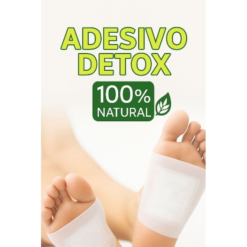 kits Com 10/50 Adesivos Detox Para Pés- Eliminador de Toxinas Corporal Original ENVIO-IMEDIATO