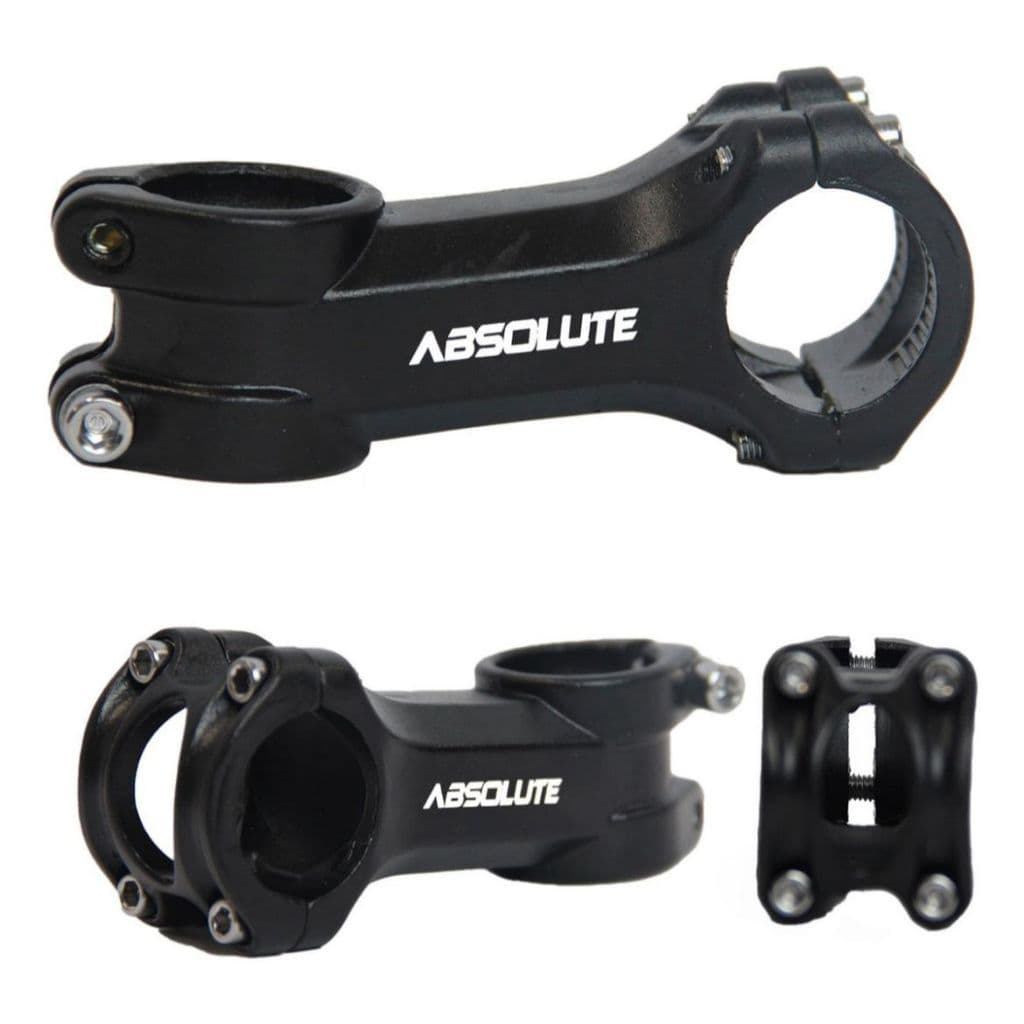Suporte Guidão Mesa Bike Absolute Nero 31.8x80mm Alumínio 6° Comprimento 80 Mm Cor Preto