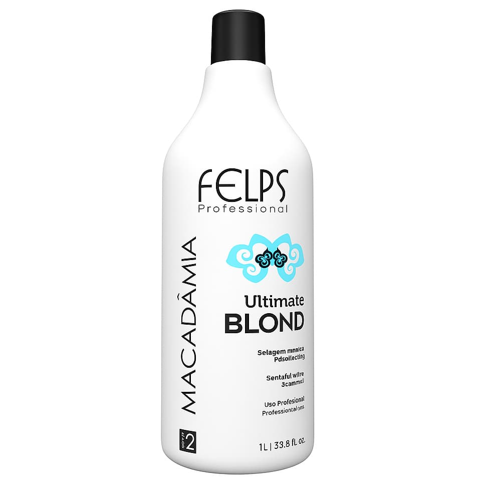 Felps Macadâmia Ultimate Blond Selagem Térmica 300ml / 1000ml