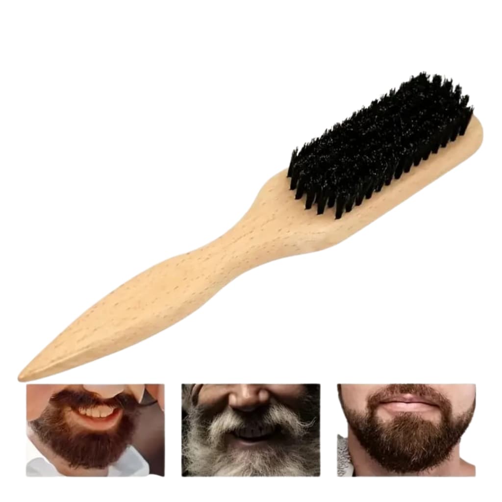 ESCOVA DE DISFARCE  MADEIRA CABELO E BARBA PARA BARBEIRO PREMIUM