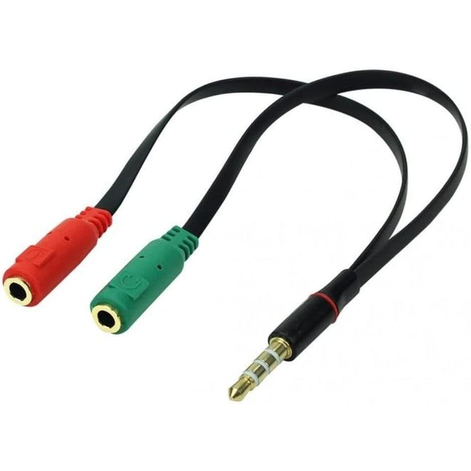 Cabo Adaptador P3(p2 Combo)p/ Fone e Microfone Headset ( Cod 09 )