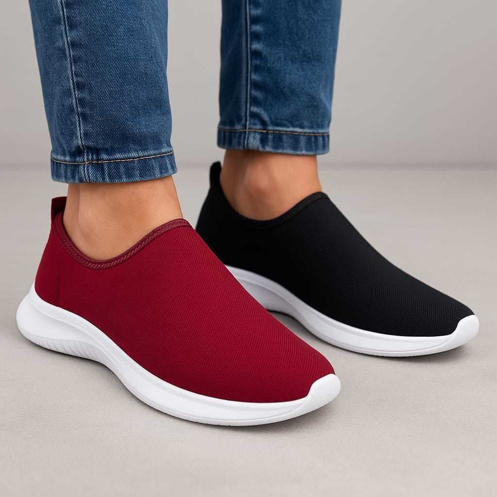 Kit 2 Pares Meia Feminino Calce facil  Caminhada e Academia