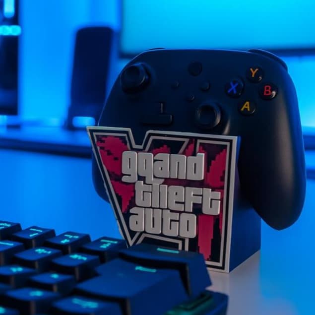 NOVIDADE Suporte para Controle Gamer GTA VI – Edição Exclusiva