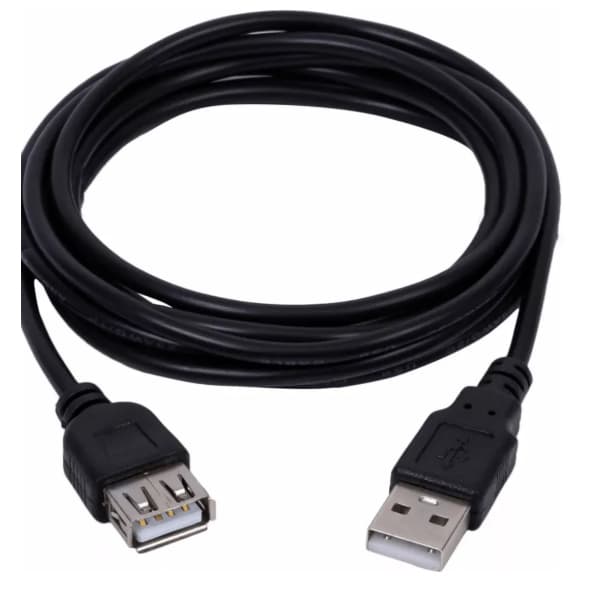 CABO EXTENSOR USB A MACHO PARA USB A FEMEA 2.0 ( Cod 14 )