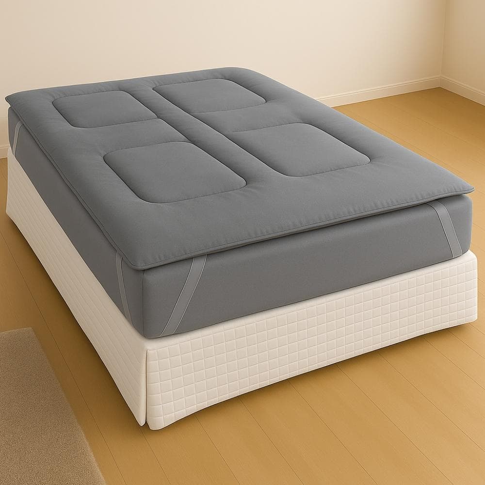 Protetor de Colchão Pillow Top Cama Queen Micro Percal 200 Fios 100% Poliéster Conforto Praticidade