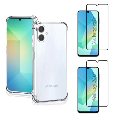 Capa Capinha Anti Impacto + 2 Peliculas Para Samsung A07