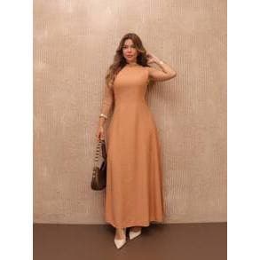 Vestido longo elegante sem mangas | Corte sofisticado e caimento perfeito