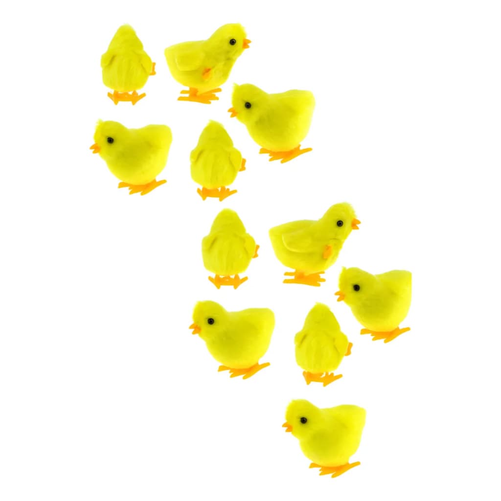 Kit Até 30 Pintinhos Amarelo Amarelinho Infantil A Corda Atacado Pelúcia Aniversário