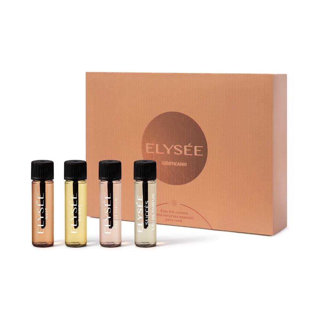 Kit Experimentação Elysée 4Ml (4 Itens)