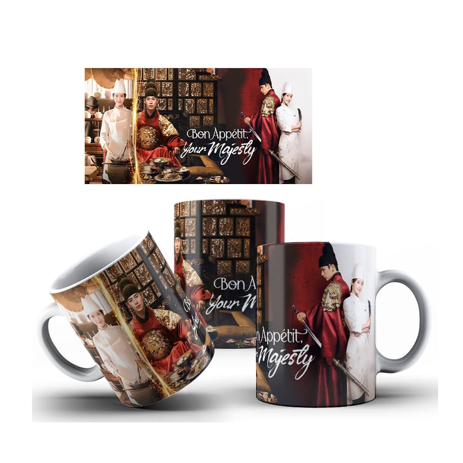 Bon Appetit Vossa Majestade - (mod02) - Caneca Personalizada para Dorameiras