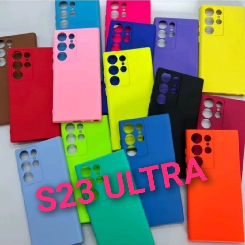 S23 ultra Capa Capinha Para Celular s23 ultra De Veludo Aveludada