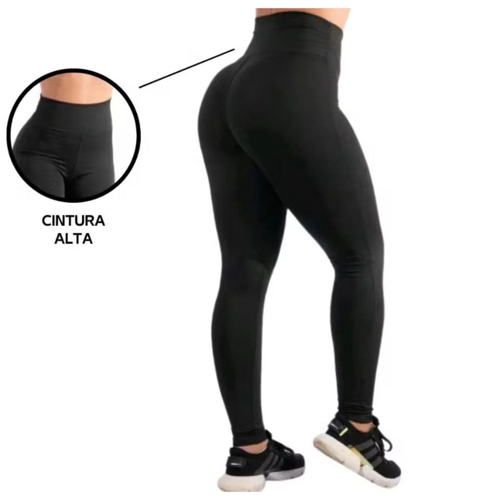 Kit 2 Calça legging Flanelada feminina Peluciada Grossa LEGIN FEMININA LEGG