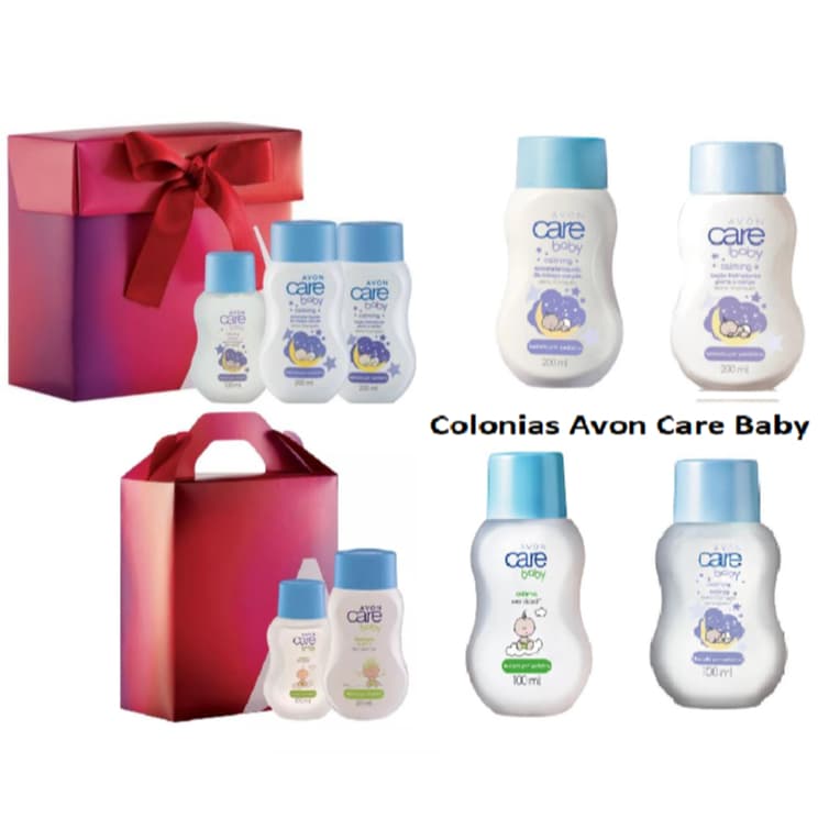 Care Baby Avon,Tradicional ou Calming Agua de colonia, sabonete, Shampoo