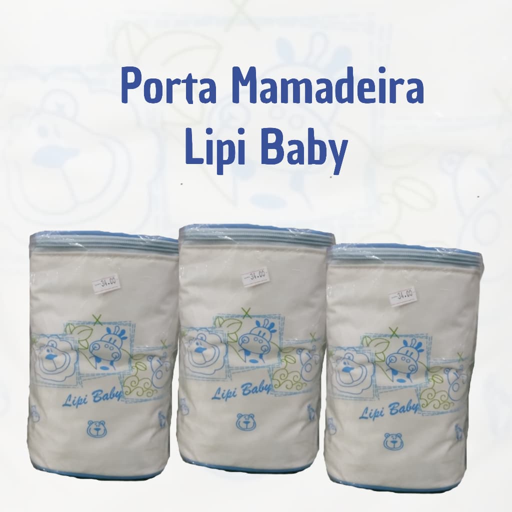 Bolsa Térmica Frasqueira Térmica E Porta Mamadeira Dupla Lipi Baby