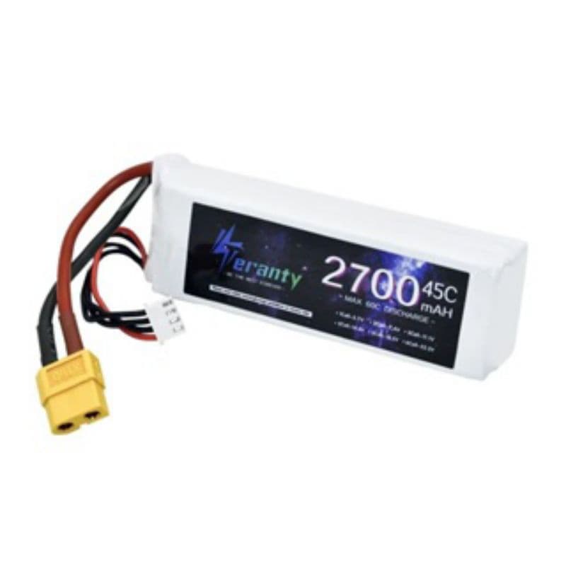 BAT LIPO 11.1V 2700MAH 45C 3S AEROMODELO AUTOMODELO DRONE ROBÓTICA ARDUÍNO PHANTOM 1 CX20 AVIÃO CONTROLE TROLE REMOTO 1