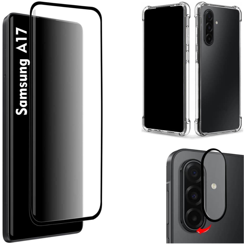 Película Para Samsung A17 - Protetor de Câmera - Capa Capinha Anti Shok