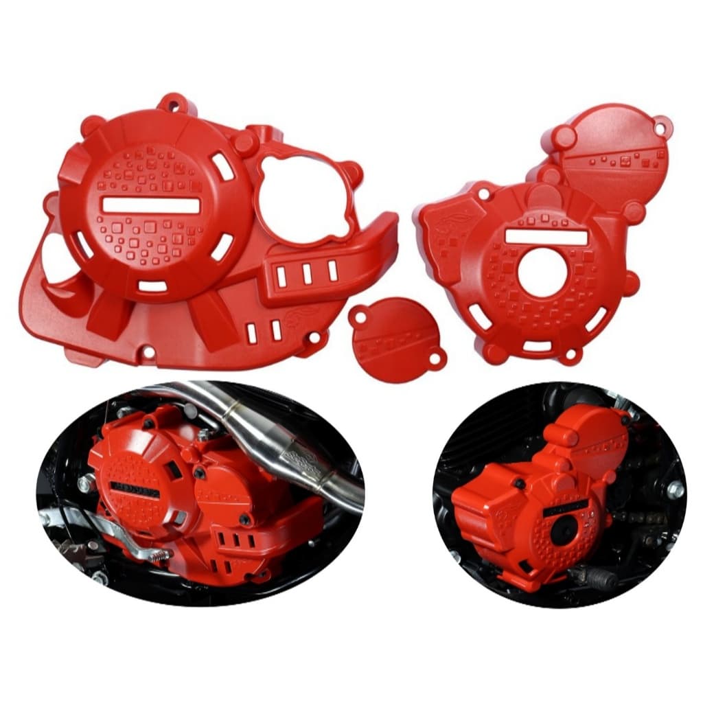 Protetor Tampa Lateral Do Motor Xr250 Tornado Amx Defender