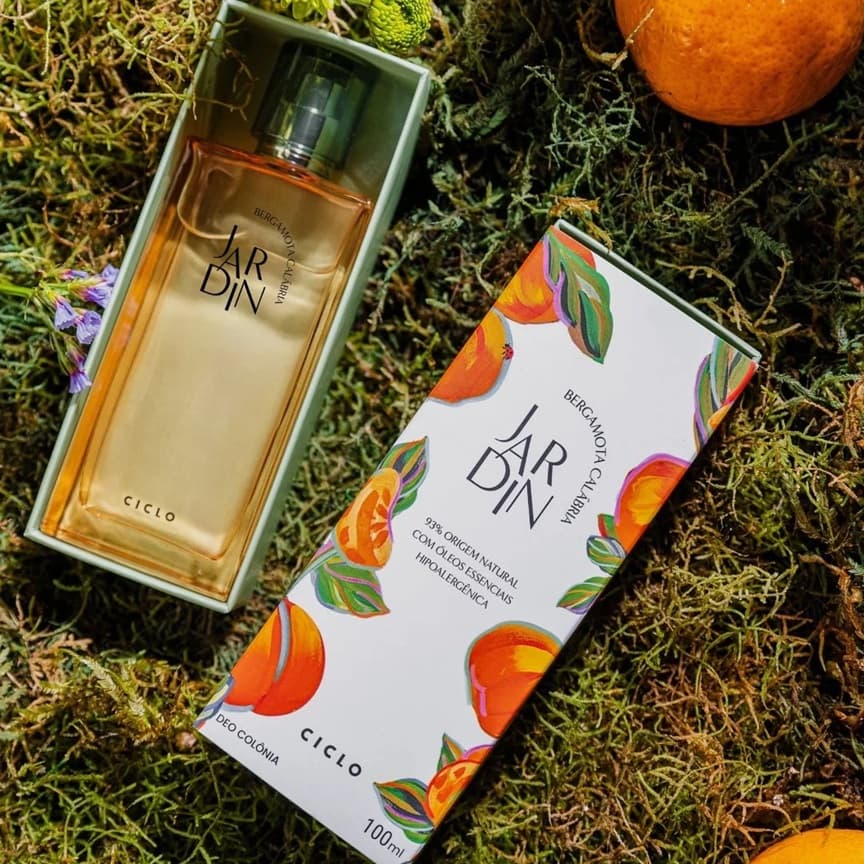 Deo Colônia Jardin Bergamota Calábria 100ml