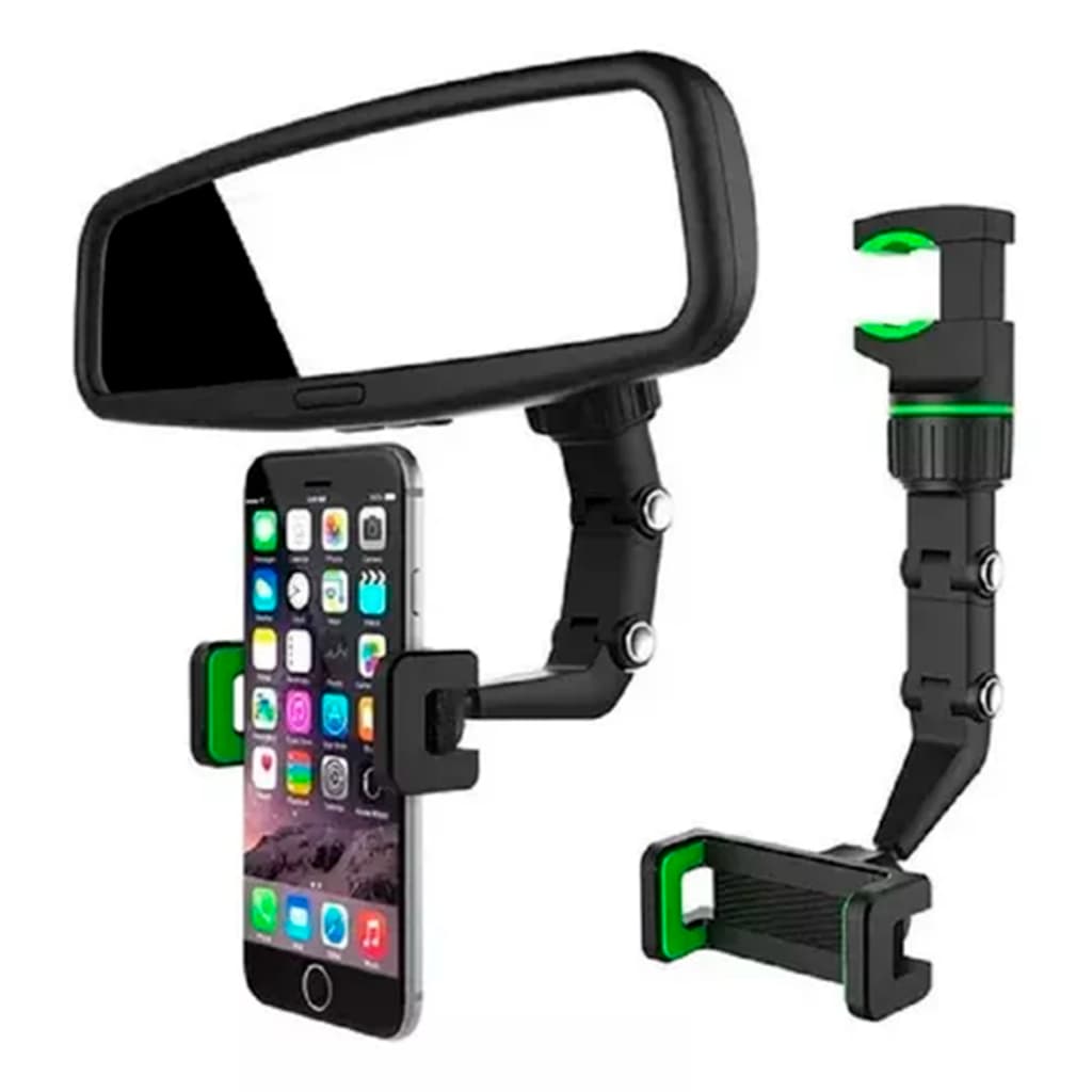 Suporte Veicular para Celular Articulado Retrovisor Maxtel – Modelo 36