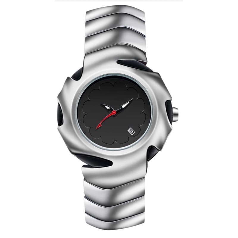 Mega Relogio Masculino Esportivo Em Aço Polido Da linha Minute Time Tank Marchine Modelo Americano Quartz Envio Imediato
