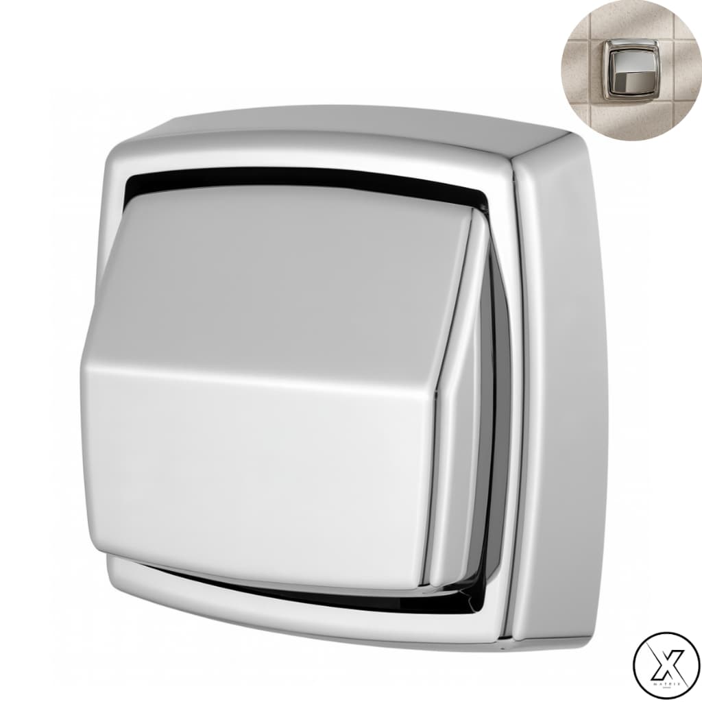 Acabamento Válvula De Descarga Luxo Cromado Padrão Hydra Max Docol  Deca