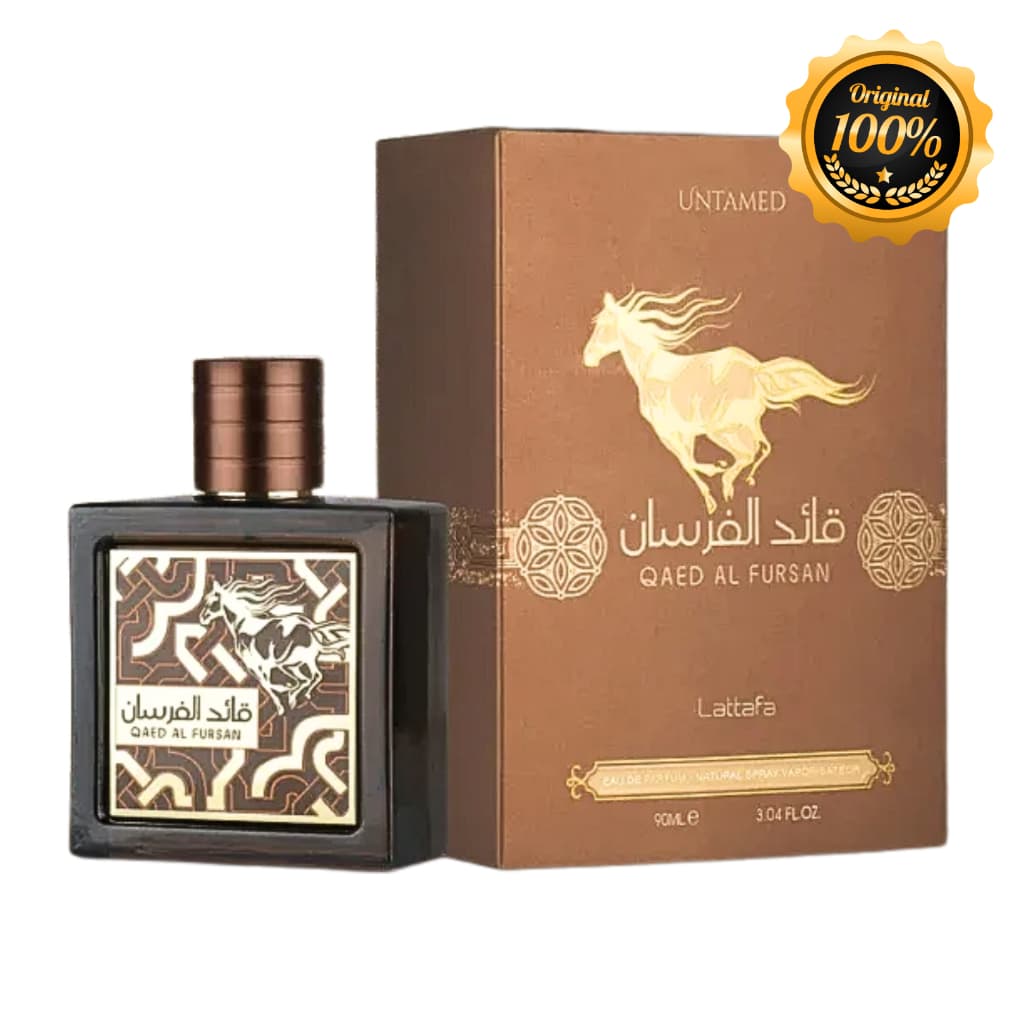 Perfume Qaed Al Fursan Untamed Lattafa 90 Ml Original