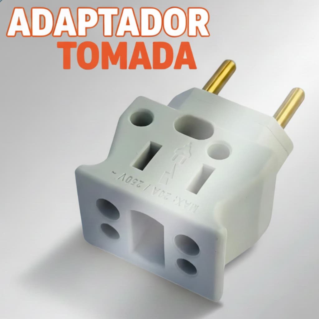 Adaptador De Tomada Kit 5 P/ Secador/ Fogão Elétrico 20a