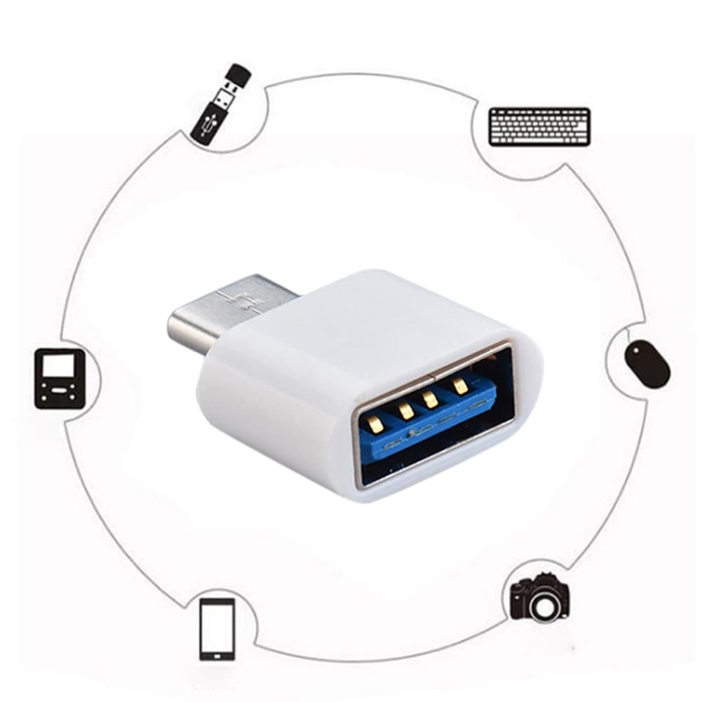 Adaptador Tipo C Macho Para USB3.0 Fêmea 1 Unidade De Alta Velocidade ​ Transferência De Dados Telefones Tablet