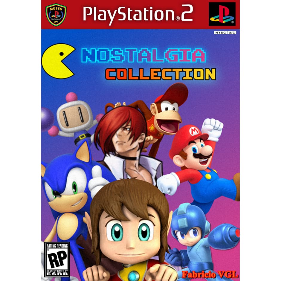 Nostalgia Collection: 10 Mil Jogos Retrô - Playstation 2