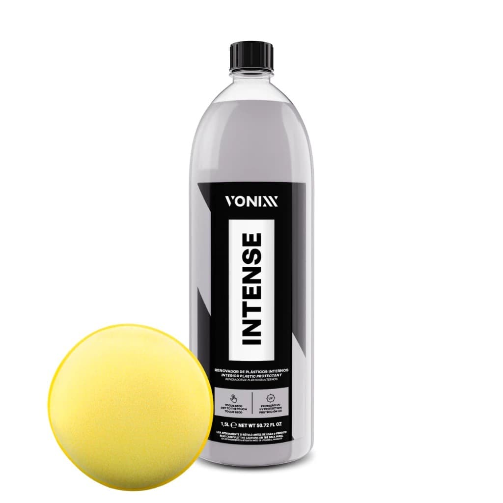 Intense 1,5L Vonixx Restaurador de Plasticos Internos Renova Plasticos Painel Porta Protege Protecao Intensa Vonix Plast