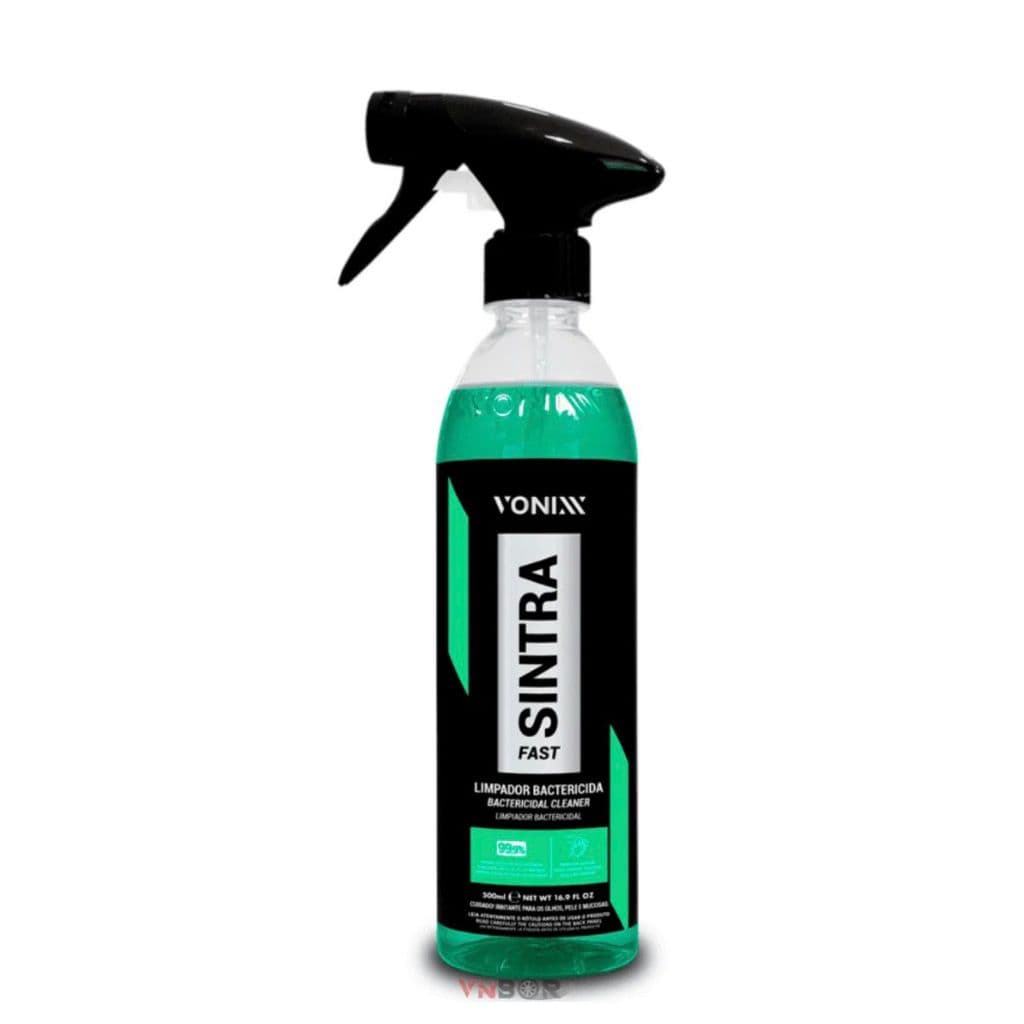SINTRA FAST 500ML Vonixx Apc Limpa tudo Limpador Universal Limpar Portas Painel Console Multimidia
