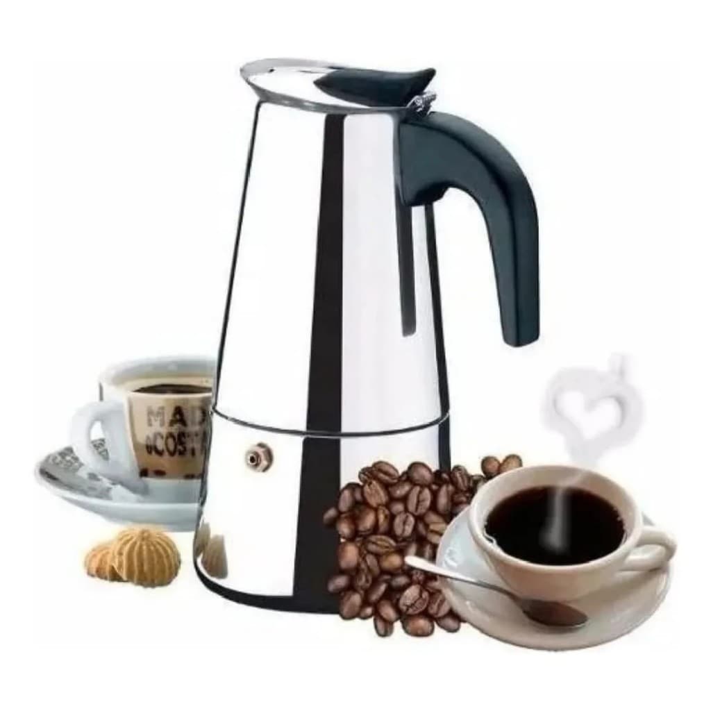 Maquina de Café Cafeteira Italiana 9 Xícaras Expresso e Moka